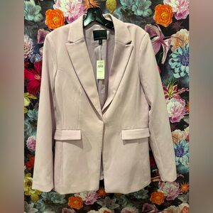 Banana Republic 8 tall 8T women’s lavender blazer NWT